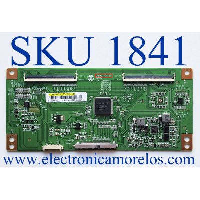 T-CON PARA TV RCA / NUMERO DE PARTE CC580PV7D_5D1D01(4K) / LQ-K3-P04-11 / CC500PV1D / CC500PV5D / CC500PV7D / A400KV210C2-181004 / PANEL 72003332YTGK / MODELO RWOSU5849	
